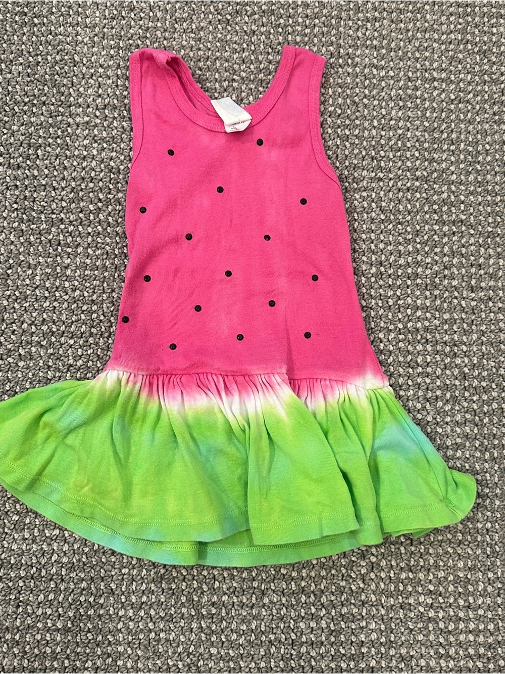 Zinnias Watermelon Dress Girls
